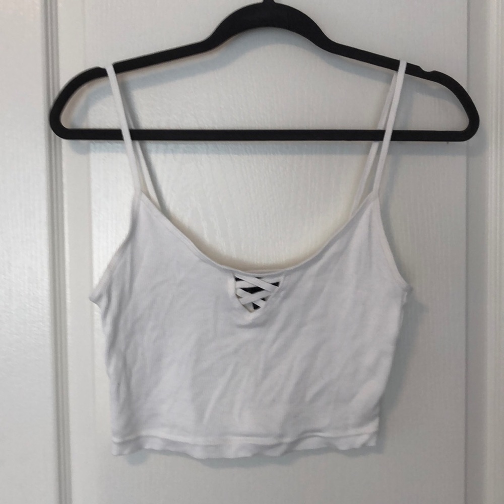 White Topshop Tank